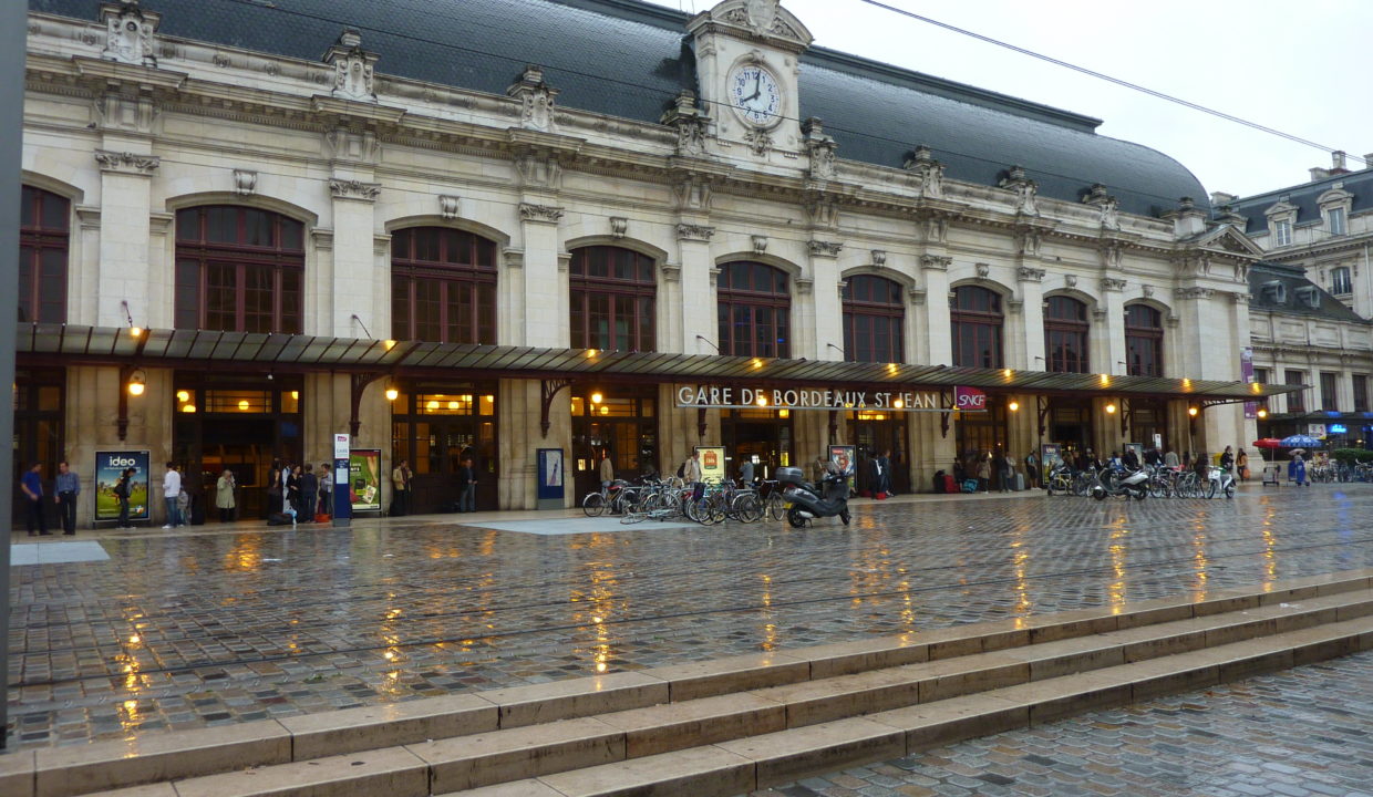 La gare St Jean à Bordeaux